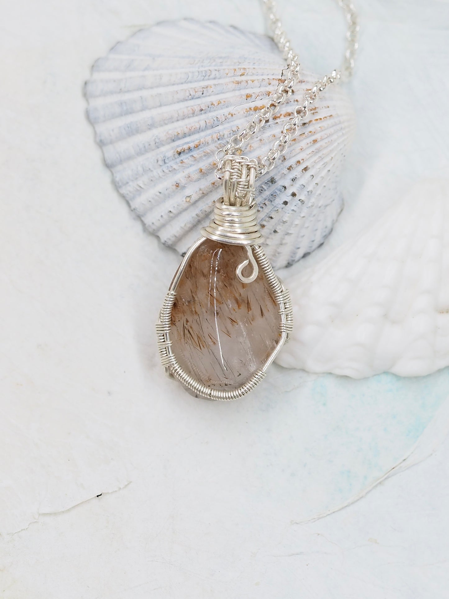 Cacoxenite (Super Seven) Petite Pendant