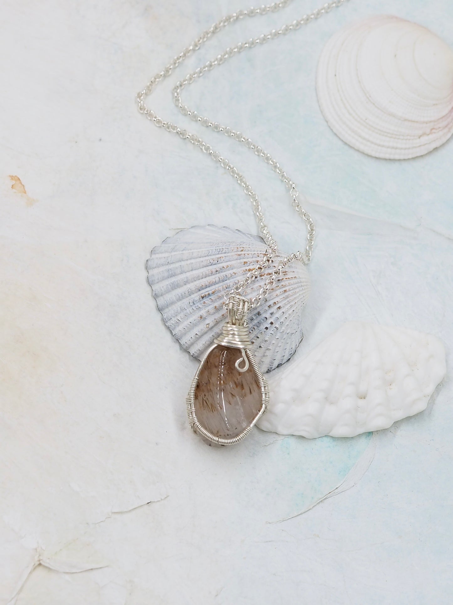 Cacoxenite (Super Seven) Petite Pendant